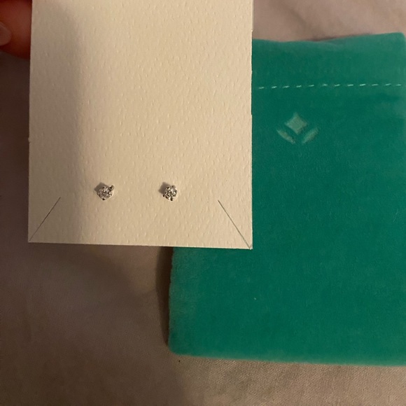 Brilliant Earth Lab Diamond Earrings - Picture 3 of 3